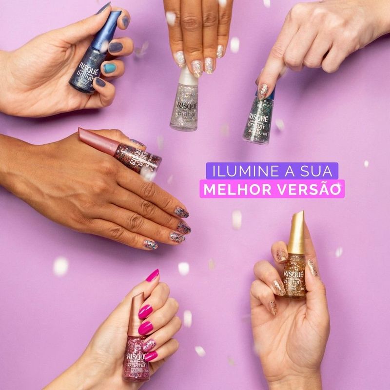 Esmalte-Risque-Livre-para-Brilhar-Glitter-Dourado-Chega-e-Arrasa---8ml