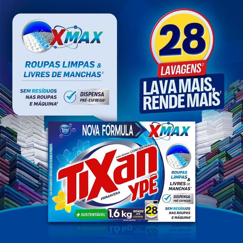 Lava-Roupas-em-Po-Tixan-Ype-Primavera-16Kg