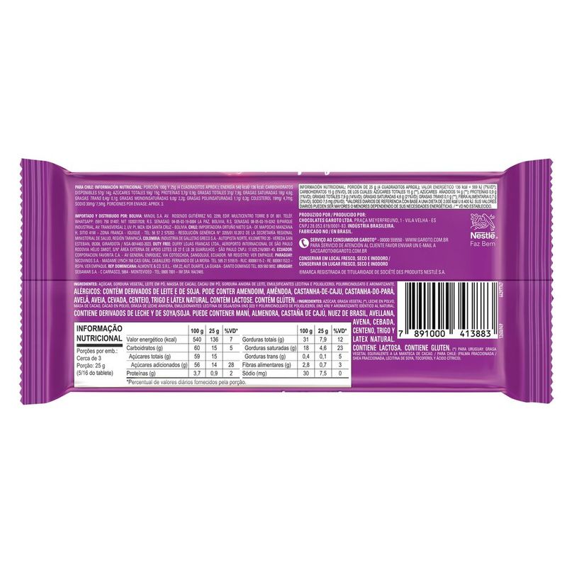Chocolate-ao-Leite-Garoto-Alo-Docura-Pacote-80g