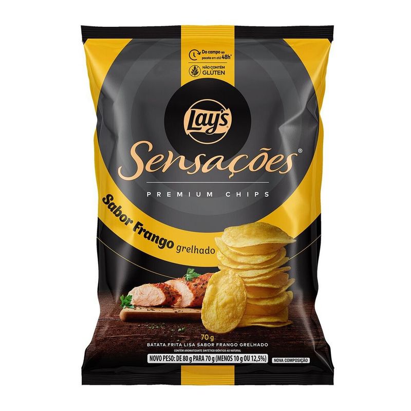 Batata-Lays-Sensacoes-Frango-Grelhado-70g
