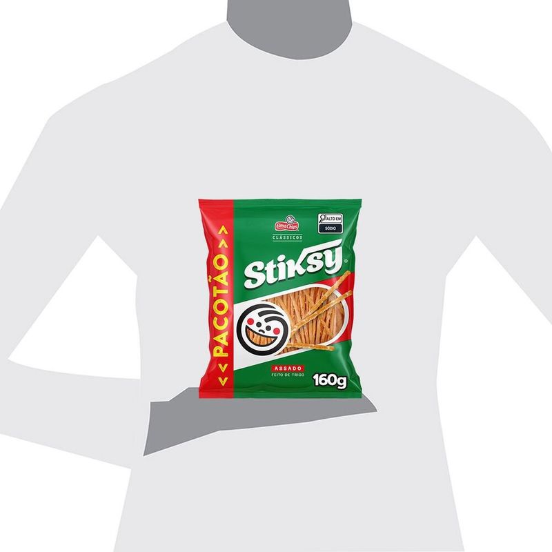 Salgadinho-Stiksy-Elma-Chips-160g
