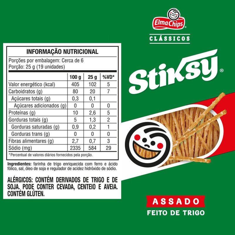 Salgadinho-Stiksy-Elma-Chips-160g