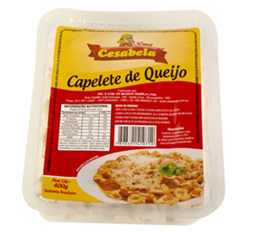 Massa Capeletti De Quejo 400g Cesabela
