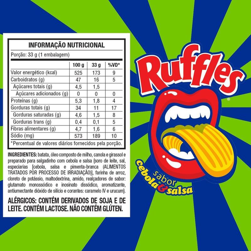 Batata-Ruffles-Cebola-e-Salsa-33g