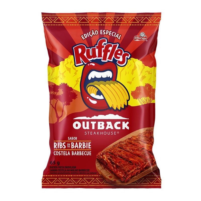 Batata-Ruffles-Outback-Costela-Barbecue-65g