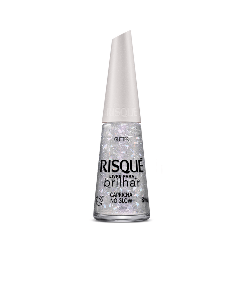 Esmalte-Risque-Livre-para-Brilhar-Glitter-Prata-Capricha-no-Glow---8ml