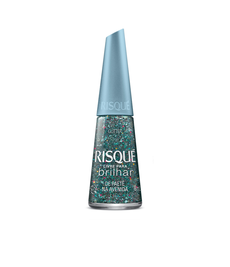 Esmalte-Risque-Livre-para-Brilhar-Glitter-Azul-de-Paete-na-Avenida-8ml