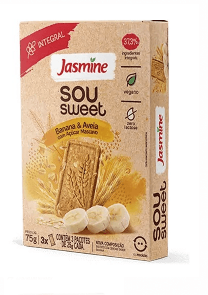 Biscoito-Vegano-Integral-Banana---Aveia-Jasmine-Sou-Sweet-75g