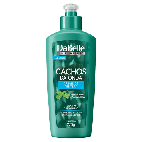 Creme De Pentear Dabelle Hair Cachos Da Onda 270gr