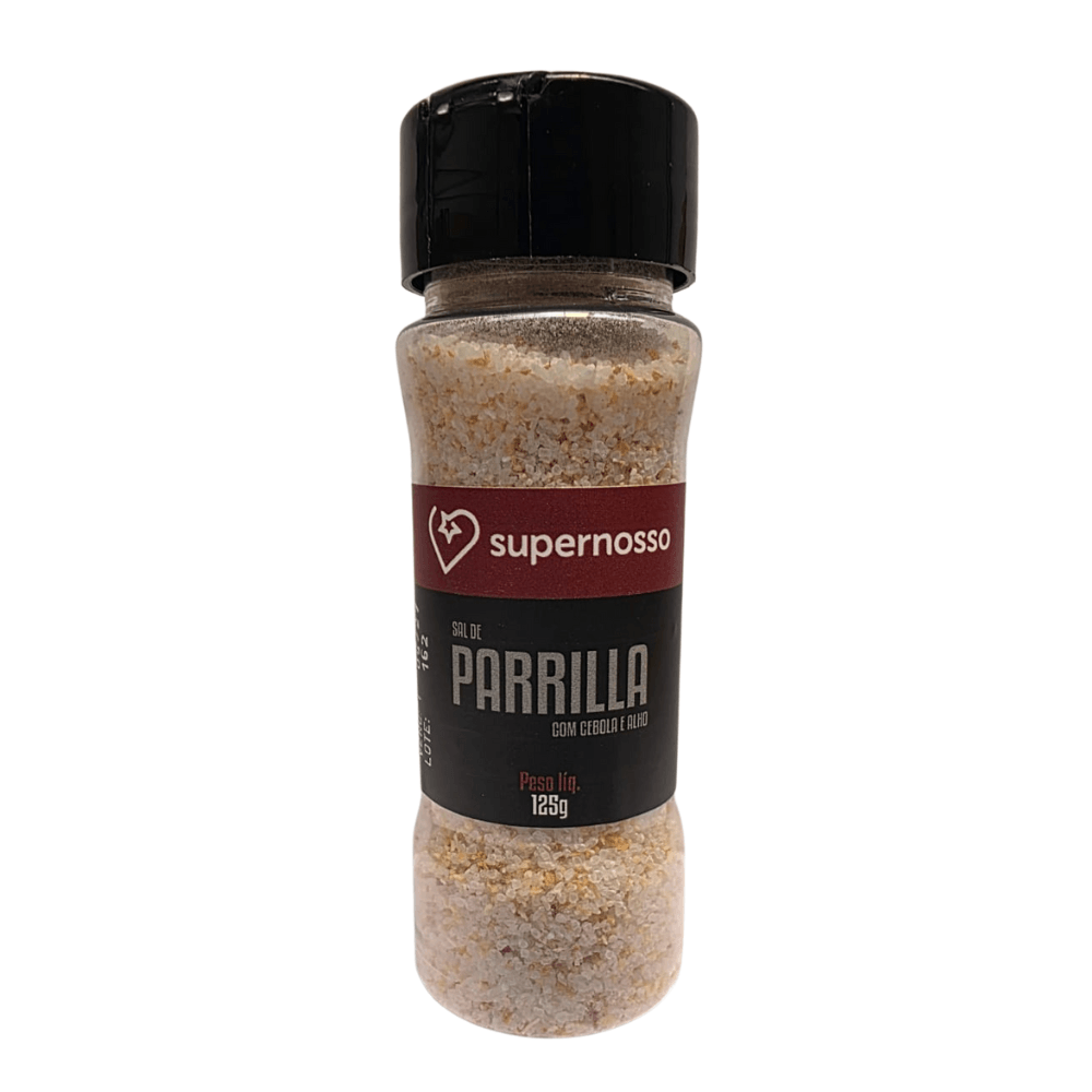 SAL PARRILLA SUPERNOSSO  CEBOLA E ALHO 125G