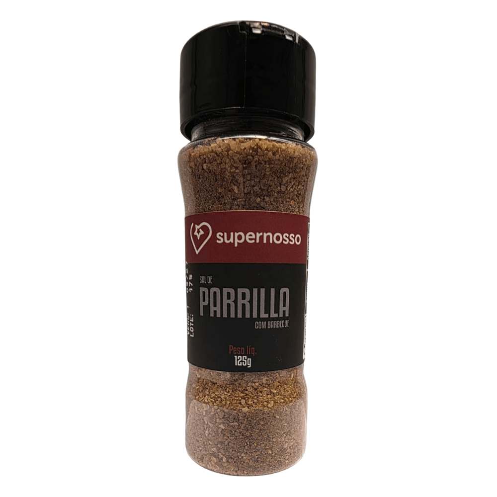 SAL PARRILLA SUPERNOSSO COM BARBECUE 125G