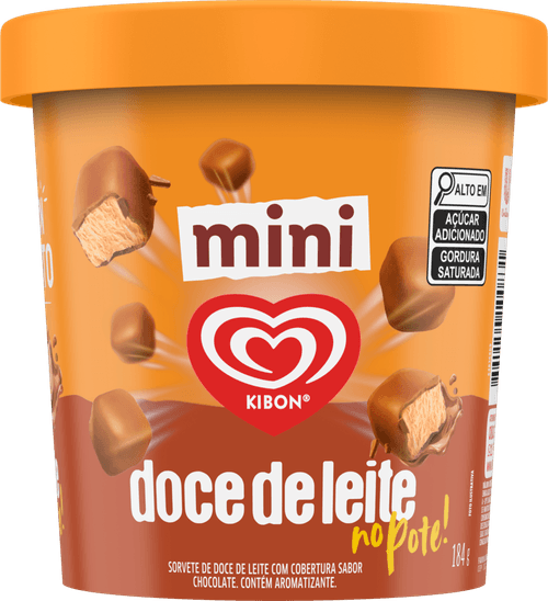 SORVETE KIBON ESKI-BON 184G-POTE DOCE DE LEITE