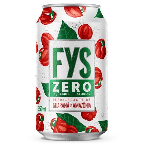 REFRIGERANTE FYS DE GUARANA AMAZONIA 350ML-LT ZERO