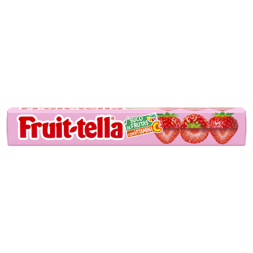 Bala Morango Fruit-Tella Pacote 40g