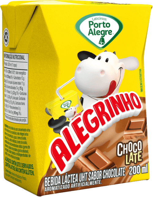 Bebida Láctea Alegrinho Porto Alegre Chocolate