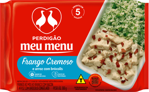 MEU MENU PERDIGAO 300G FRANGO CREMOSO