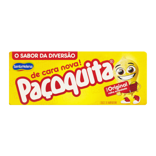 Doce de Amendoim Rolha Original Paçoquita Caixa 150g 10 Unidades de 15g Cada