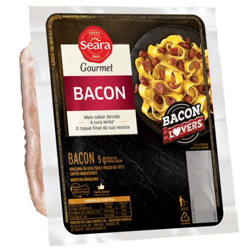 Bacon Seara Gourmet Ped 1Kg