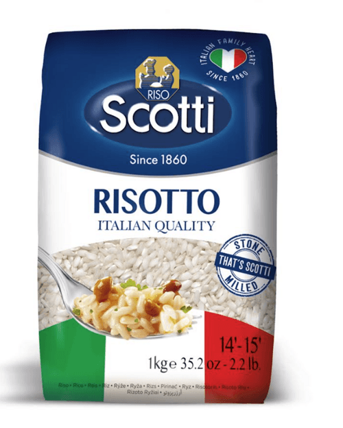 ARROZ ITALIANO RISOTTO SCOTTI 1KG-PC ITALIAN QUALITY