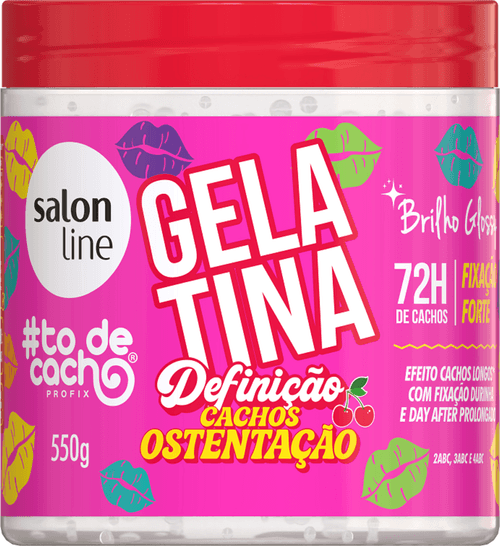 GELAT CAB SALON-L T-DCACHO 550G- PT DEFINICAO CACHOS OSTENTACAO