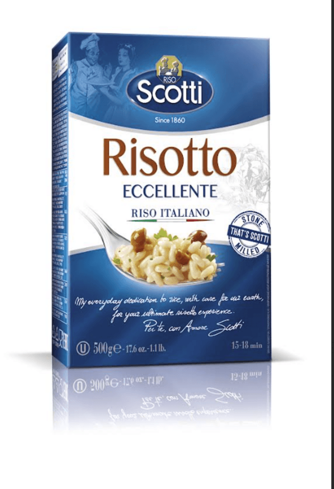 ARROZ ITALIANO RISOTTO SCOTTI ECCELLENTE -500G