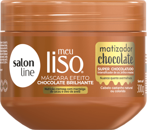 MASCR CAB SALON-L M-LISO 300G MATIZ CHOCOLATE