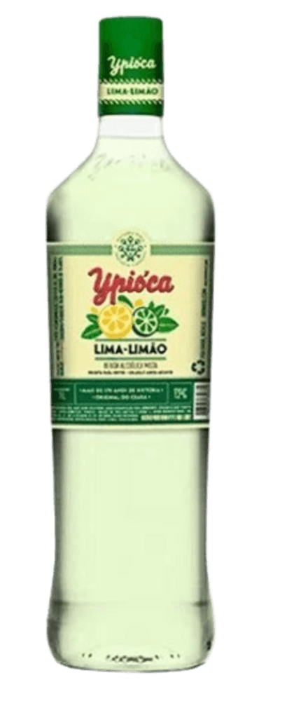 AGUARDENTE YPIOCA LIMA LIMÃO 1LITRO-GARRAFA