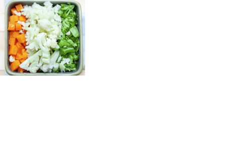 MIX LEGUMES PRATICO 150G-BROCOLIS/COUVE FLOR E CENOURA