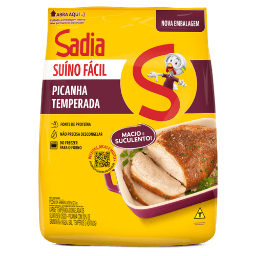 PICANHA SUINA SADIA PC TEMPERADA S/OSSO