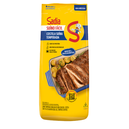 Costela Suina Temp Sadia Pc 1Kg