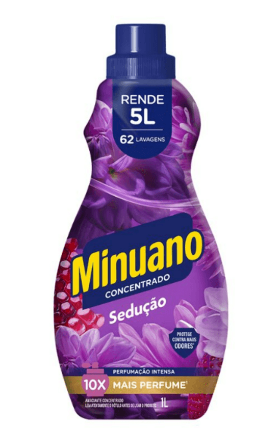 AMACIANTE  ROUPA CONCENTRADO MINUANO 1L-FR  LILAS