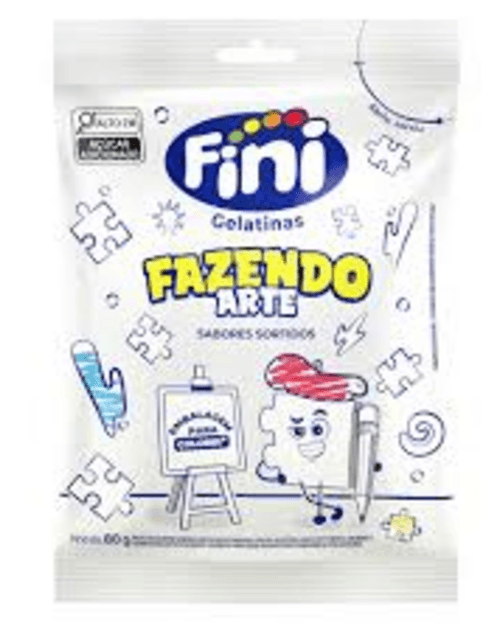 BALA GELAT FINI 80G -SM FAZENDO ARTE