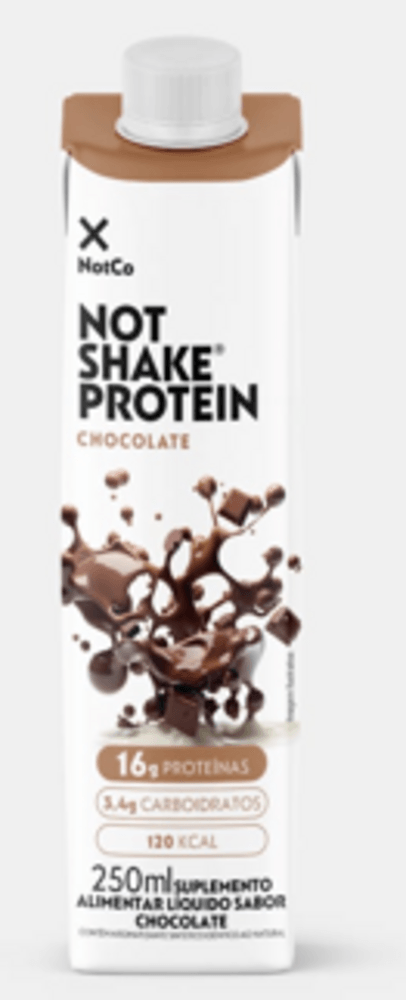 BEBIDA NOTSHAKE PROTEIN CHOCOLATE 250ML ZERO LACTOSE