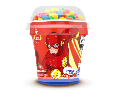 IOG ITAMBE KIDS JUSTICE LEAGUE C/ CONFETE MORANGO CP-125G