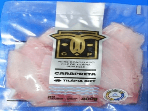 FILE TILAPIA S PELE CARAPRETA 400G