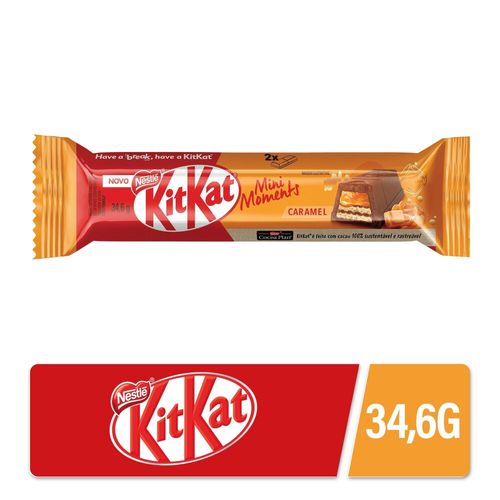 Chocolate KITKAT Mini Moments Caramel 34,6g