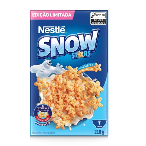 Cereal Matinal Snow Stars 210g