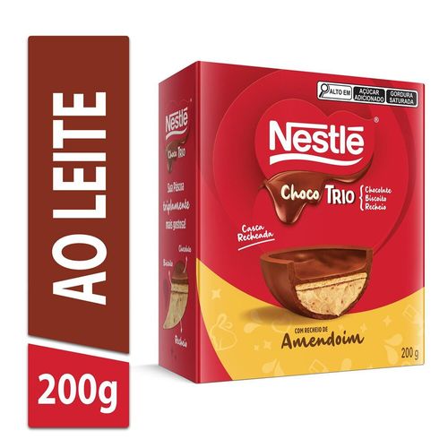 Ovo de Páscoa Chocotrio Amendoim 200g