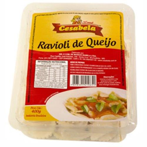 Ravioli Fresco Cesabela Queijo 400g