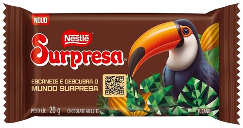 Chocolate Tablete SURPRESA Nestlé 20g