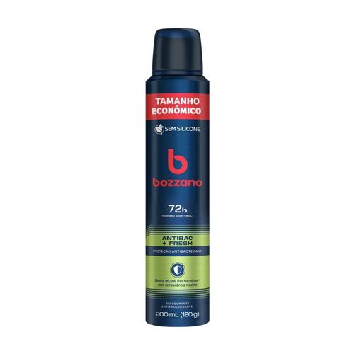 Desodorante Bozzano Fresh Aerossol Antitranspirante Masculino 200ml