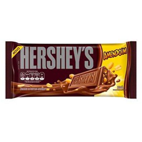 Chocolate ao Leite com Amendoim Hershey's Pacote 85g