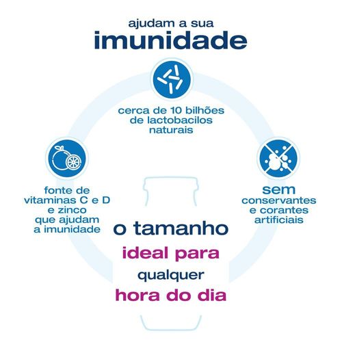 Leite Fermentado Actimel Morango 100g