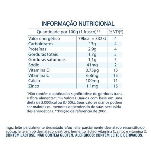 Leite Fermentado Actimel Tradicional 100g