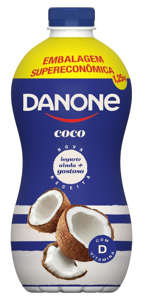IOGURTE LÍQUIDO PARC DESNATADO DANONE COCO 1,25KG