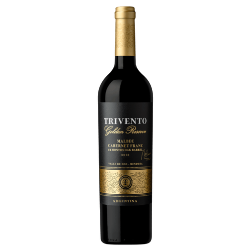 VIN ARG TRIVENTO GOLDEN RSV MALBEC-CABERNET FRANC 750ML