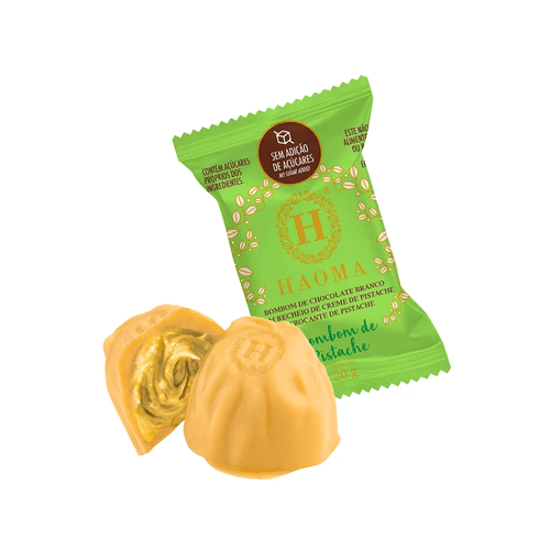 Bombom Haoma Com Stevia Pistache 25g