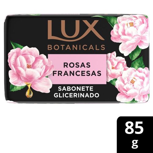 Sabonete em Barra de Glicerina Rosas Francesas Lux Botanicals Envoltório 85g