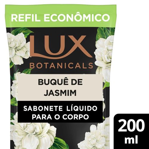 Sabonete Líquido Buquê de Jasmim Óleos Hidraflorais Lux Botanicals Sachê 200ml Refil