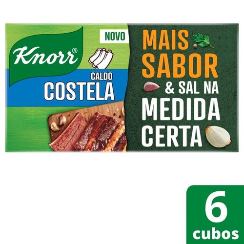 Caldo Knorr Costela 6 cubos 57g